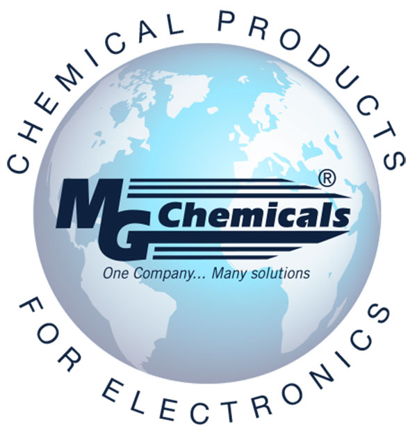 MG Chemicals is a manufacturer of dusters and cold sprays, specialized chemical cleaners for electronics, protective coatings, flux and flux removers, photochemicals, copper clad boards, cleaning swabs, technical cleaning brushes, and desoldering braid. MG Chemicals is a manufacturer of dusters and cold sprays, specialized chemical cleaners for electronics, protective coatings, flux and flux removers, photochemicals, copper clad boards, cleaning swabs, technical cleaning brushes, and desoldering braid.