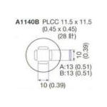 Xytronic A1140B PLCC Focus Hood 11.5 x 11.5