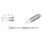 C245-256 (3.5mm x 10.5mm) JBC Tools Angled Soldering Cartridge