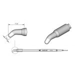 C245-627 (3.0mm x 11.5mm) JBC Lead Bent Soldering Cartridge