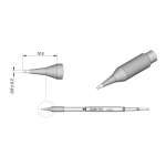 C245-731 (0.6x0.3 x 10.5) JBC Tools Chisel Soldering Cartridge