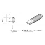 C245-908 (4.8x1.5mm x 7mm) JBC Tools Chisel Soldering Cartridge