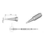 C245-957 (0.8mm x 13.5mm) JBC Tools Conical Soldering Cartridge