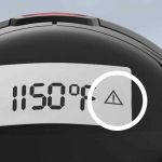 HL2020E Steinel Electronic Heat Gun with LCD Display warning