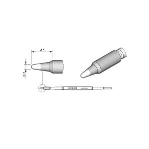 C210005 JBC Tools Soldering Conical Cartridge Tip 1mm