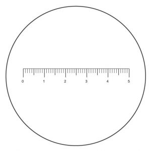 HEI-112301 HEIScope Straight Line Scale Reticle