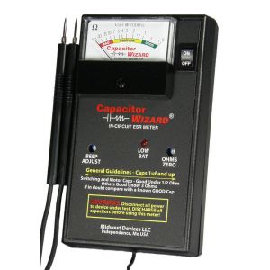 Capacitor Wizard with Capwizsavr installed, Midwest Devices, Independence Electronics