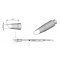 C245-951 (3.8mm x 10.5mm) JBC Tools Angled Soldering Tip