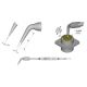 C245-771 (1.0mm x 0.1mm) JBC Tools Bent Soldering Cartridge